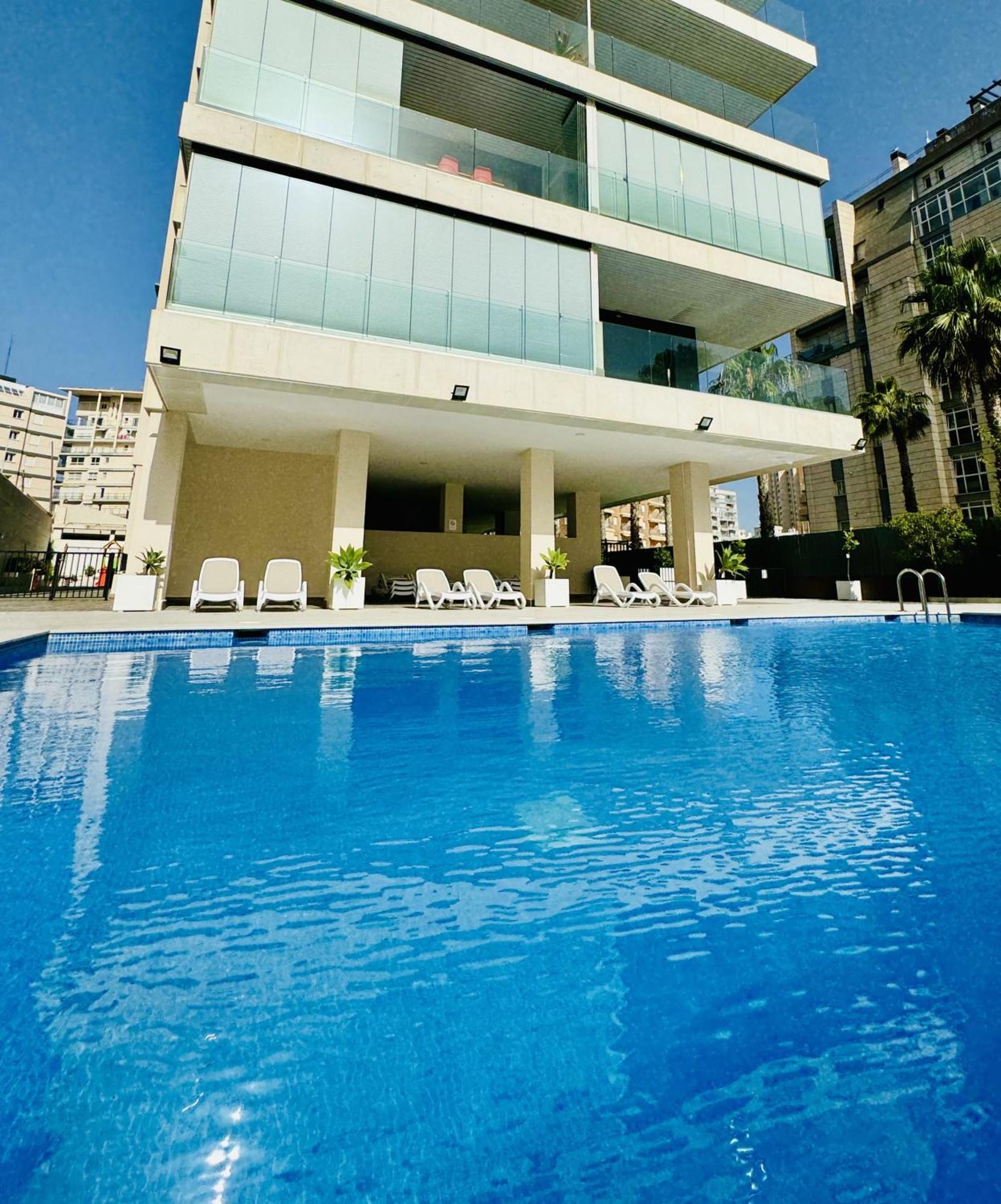 Calpe Beach II - Sea & Pool View Apartment Екстериор снимка