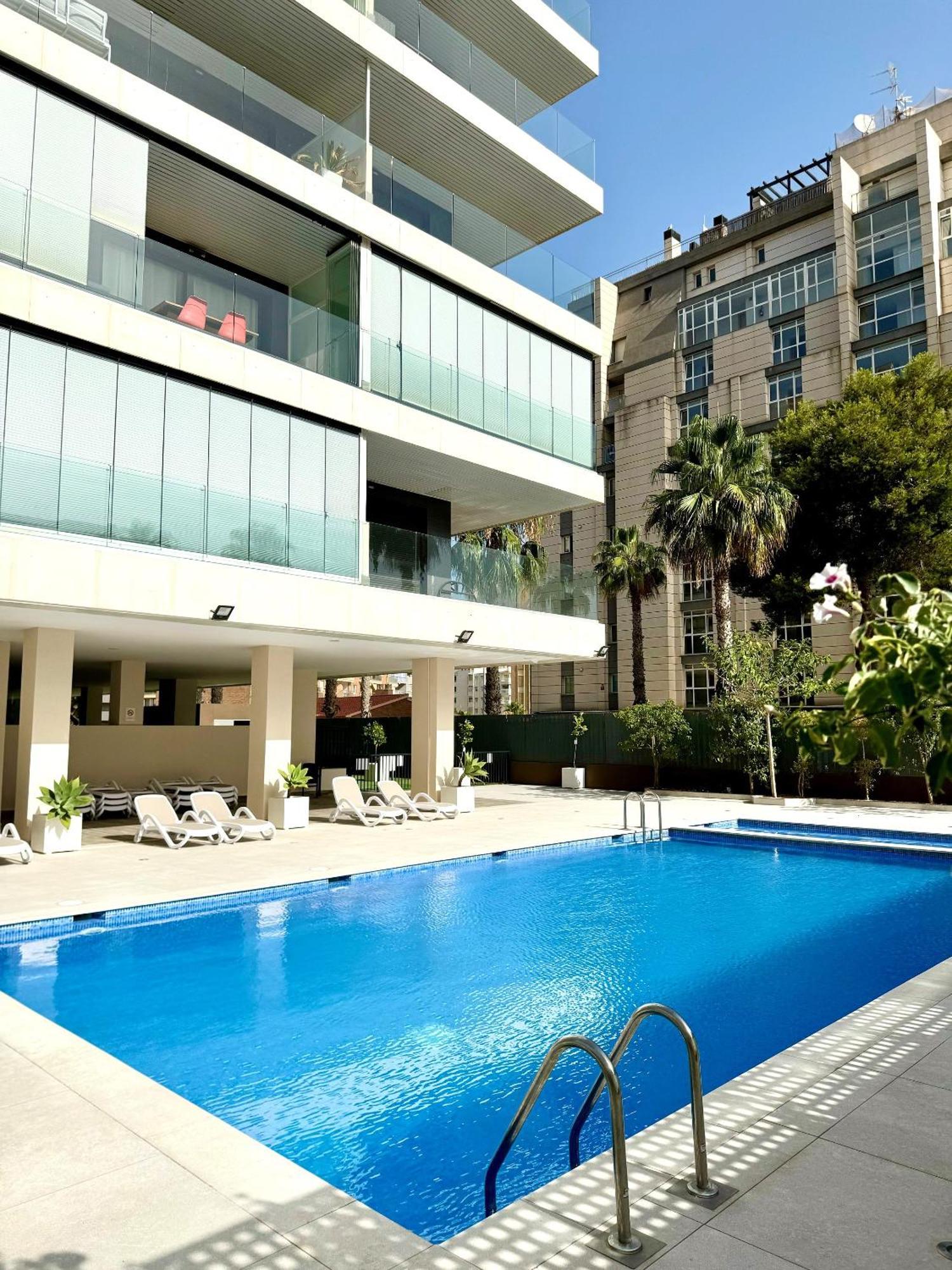 Calpe Beach II - Sea & Pool View Apartment Екстериор снимка